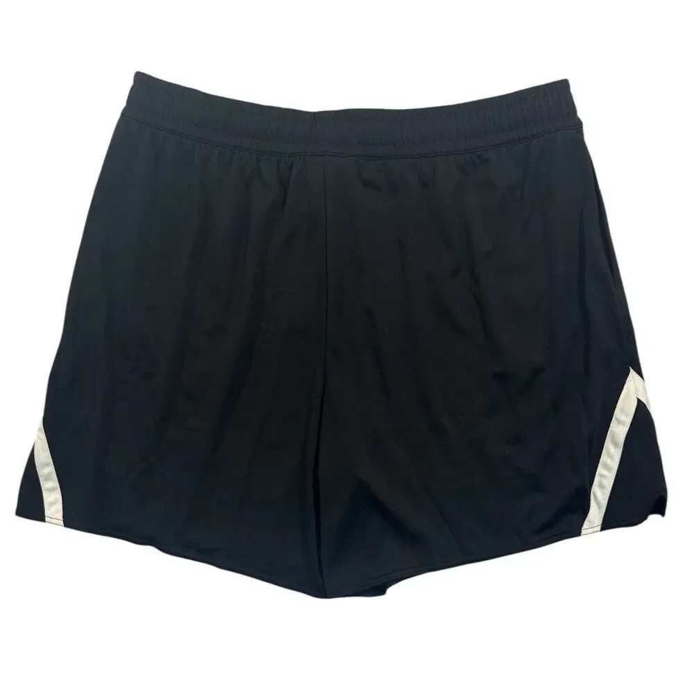 adidas Women’s 2XLT Tall Basketball Athletic Shorts Black Drawstring NWT